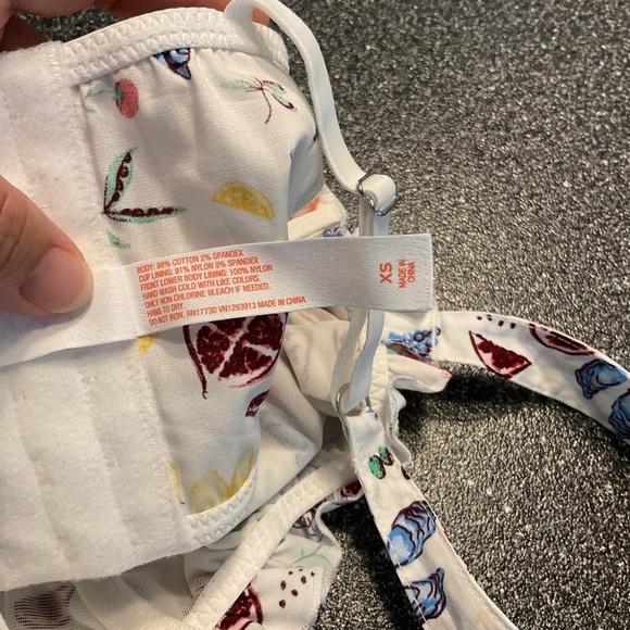 NWT Colsie Berry Red Corset Bra Size XS - Picture 5 of 5